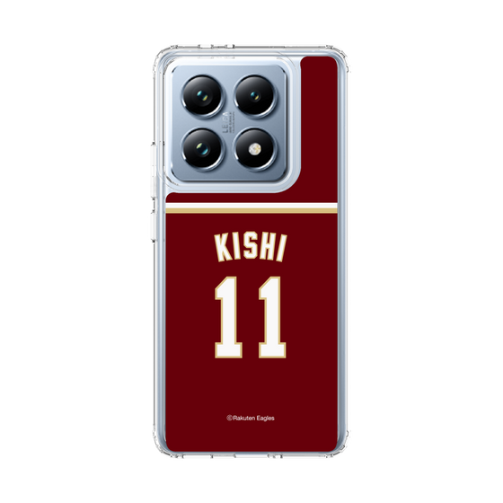 スリムプロテクションケース［ 楽天イーグルス - #11 Kishi - ビジター ］