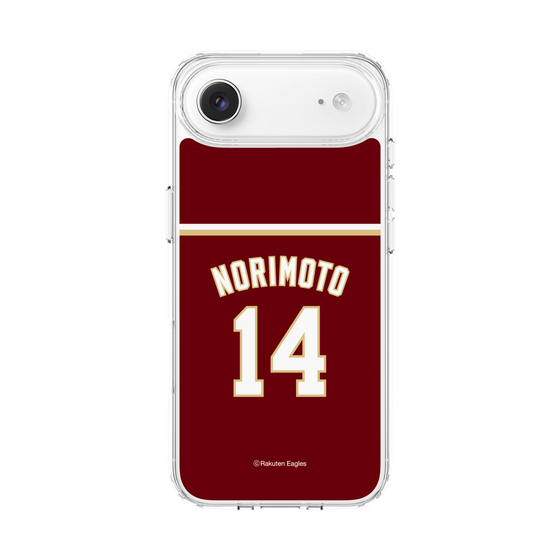 スリムプロテクションケース［ 楽天イーグルス - #14 Norimoto - ビジター ］