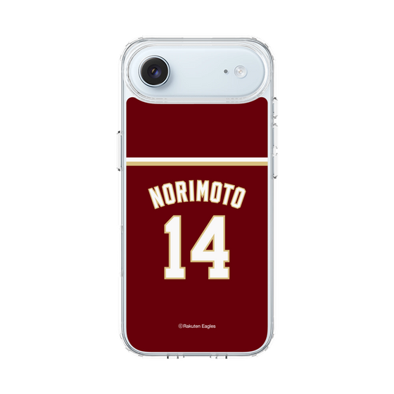 スリムプロテクションケース［ 楽天イーグルス - #14 Norimoto - ビジター ］