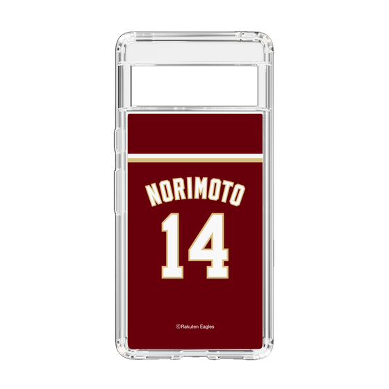 スリムプロテクションケース［ 楽天イーグルス - #14 Norimoto -ビジター ］