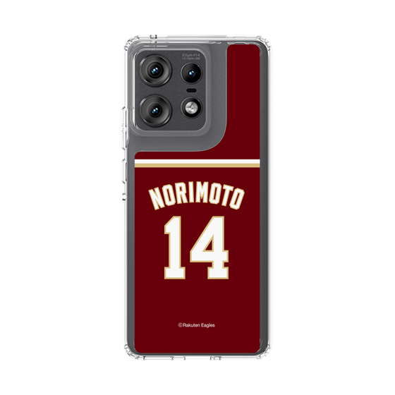 スリムプロテクションケース［ 楽天イーグルス - #14 Norimoto - ビジター ］