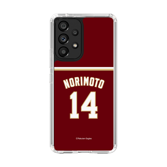スリムプロテクションケース［ 楽天イーグルス - #14 Norimoto -ビジター ］