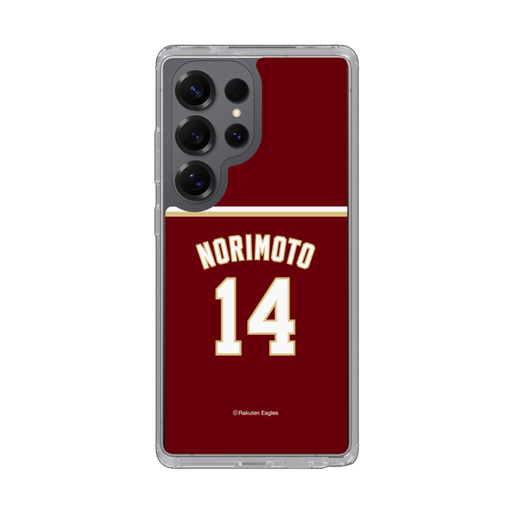 スリムプロテクションケース［ 楽天イーグルス - #14 Norimoto -ビジター ］