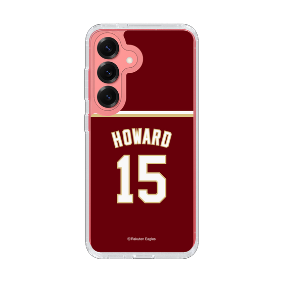 スリムプロテクションケース［ 楽天イーグルス - #15 Howard -ビジター ］