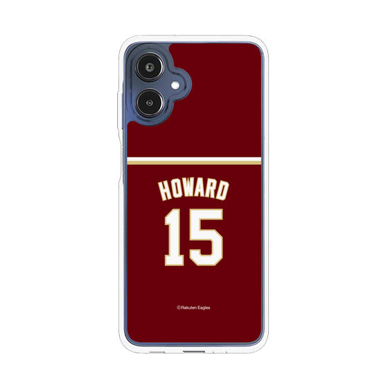 スリムプロテクションケース［ 楽天イーグルス - #15 Howard - ビジター ］
