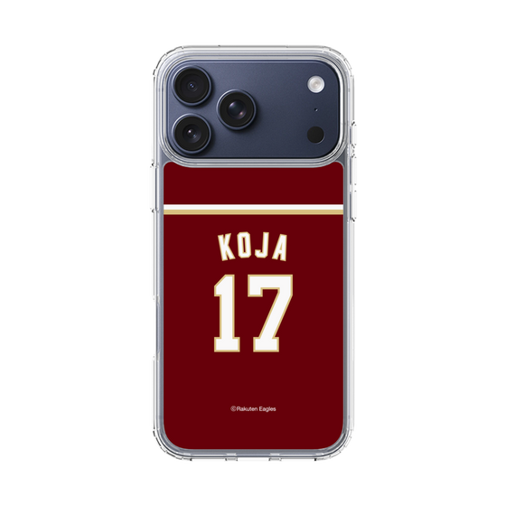 スリムプロテクションケース［ 楽天イーグルス - #17 Koja - ビジター ］