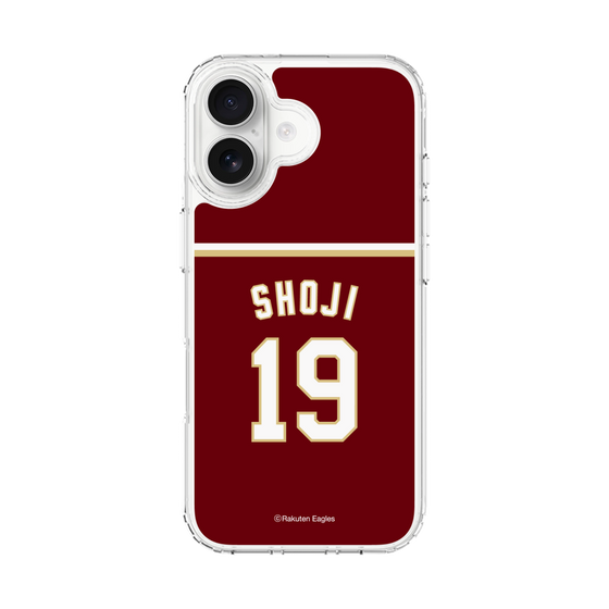 スリムプロテクションケース［ 楽天イーグルス - #19 Shoji - ビジター ］
