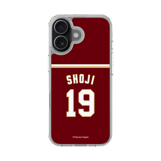スリムプロテクションケース［ 楽天イーグルス - #19 Shoji - ビジター ］