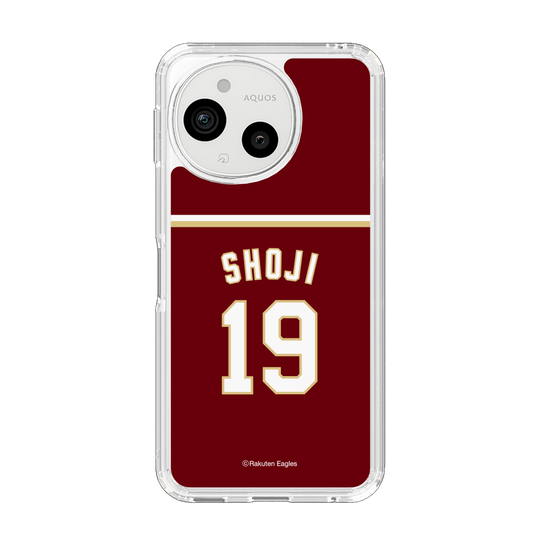 スリムプロテクションケース［ 楽天イーグルス - #19 Shoji - ビジター ］