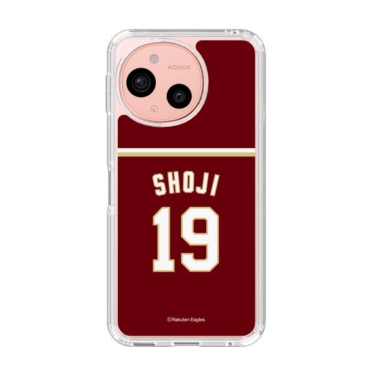 スリムプロテクションケース［ 楽天イーグルス - #19 Shoji - ビジター ］