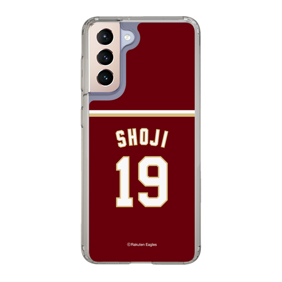 スリムプロテクションケース［ 楽天イーグルス - #19 Shoji -ビジター ］