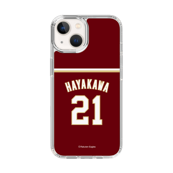 スリムプロテクションケース［ 楽天イーグルス - #21 Hayakawa -ビジター ］