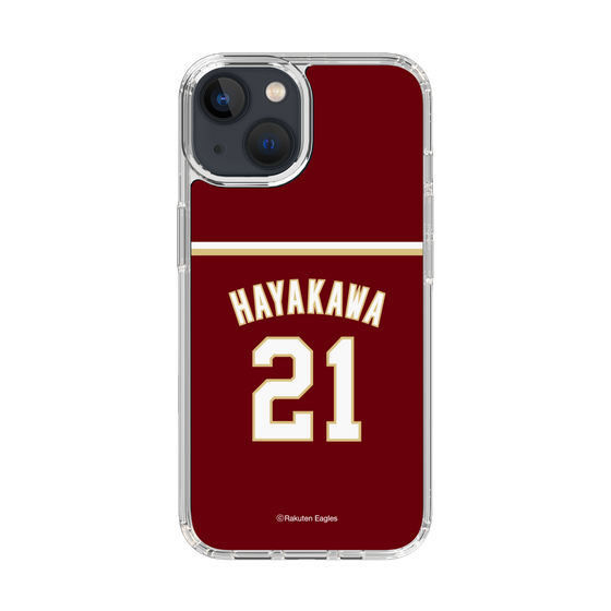 スリムプロテクションケース［ 楽天イーグルス - #21 Hayakawa -ビジター ］