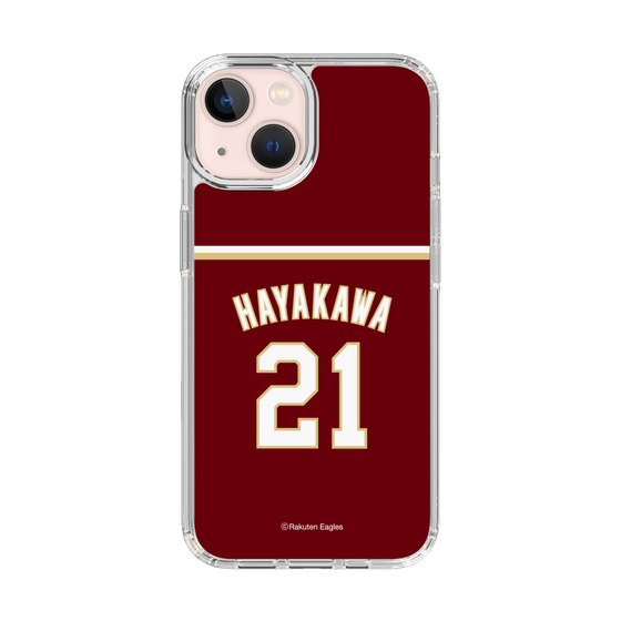 スリムプロテクションケース［ 楽天イーグルス - #21 Hayakawa -ビジター ］