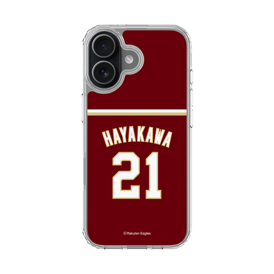 スリムプロテクションケース［ 楽天イーグルス - #21 Hayakawa - ビジター ］