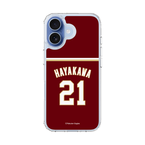 スリムプロテクションケース［ 楽天イーグルス - #21 Hayakawa - ビジター ］