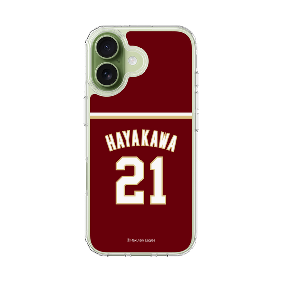 スリムプロテクションケース［ 楽天イーグルス - #21 Hayakawa - ビジター ］