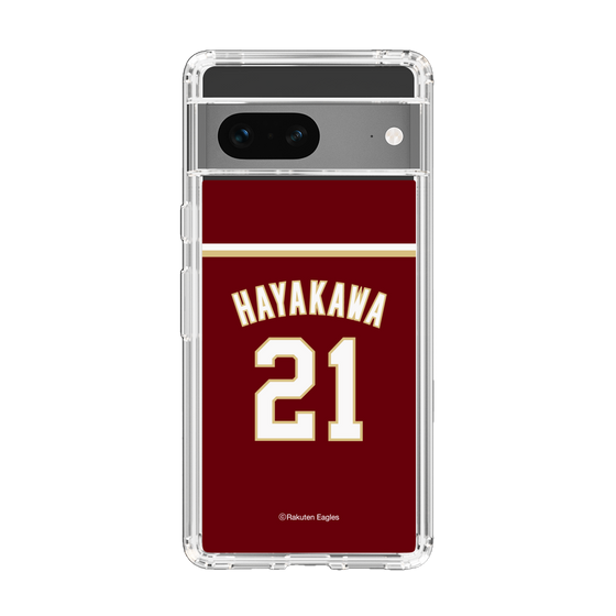 スリムプロテクションケース［ 楽天イーグルス - #21 Hayakawa -ビジター ］