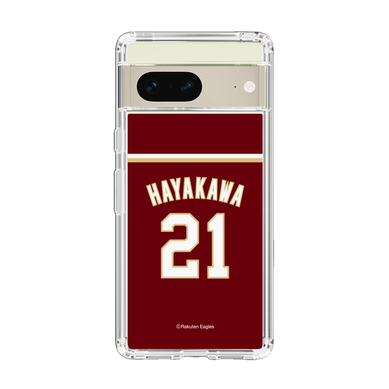 スリムプロテクションケース［ 楽天イーグルス - #21 Hayakawa -ビジター ］
