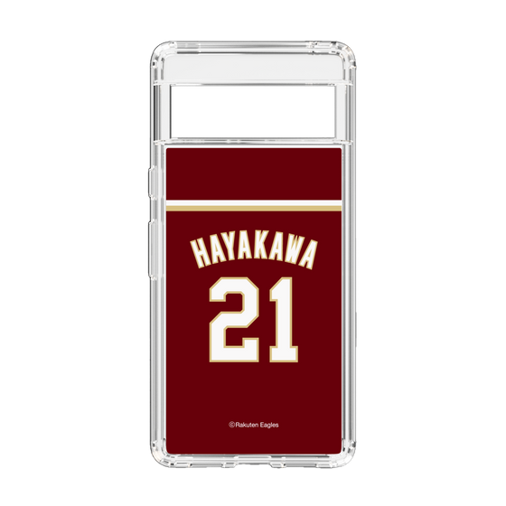 スリムプロテクションケース［ 楽天イーグルス - #21 Hayakawa -ビジター ］