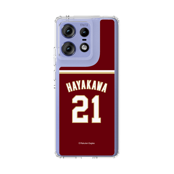 スリムプロテクションケース［ 楽天イーグルス - #21 Hayakawa - ビジター ］