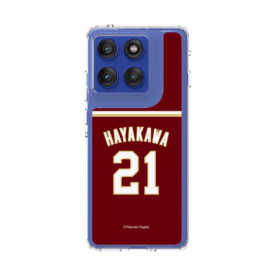 スリムプロテクションケース［ 楽天イーグルス - #21 Hayakawa - ビジター ］