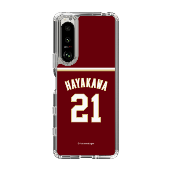 スリムプロテクションケース［ 楽天イーグルス - #21 Hayakawa -ビジター ］