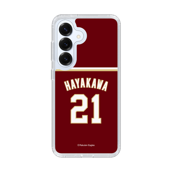 スリムプロテクションケース［ 楽天イーグルス - #21 Hayakawa -ビジター ］