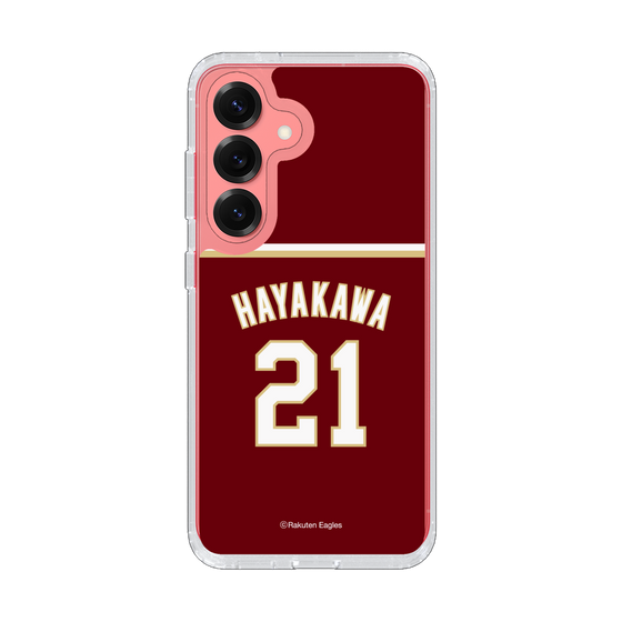 スリムプロテクションケース［ 楽天イーグルス - #21 Hayakawa -ビジター ］