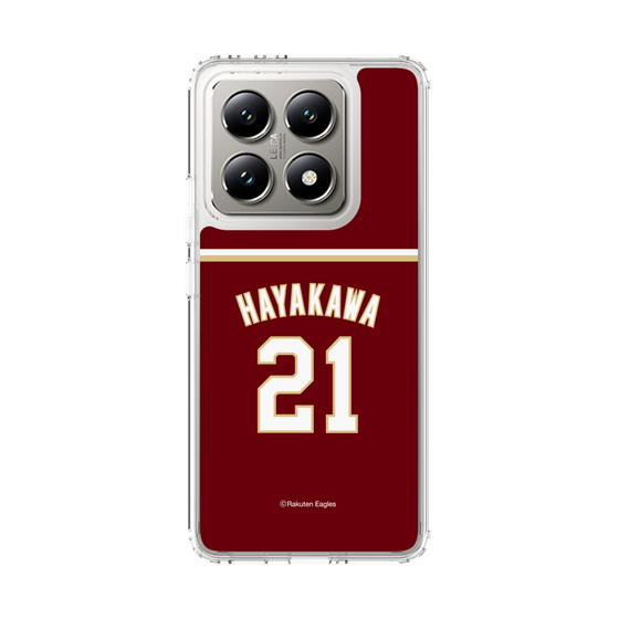 スリムプロテクションケース［ 楽天イーグルス - #21 Hayakawa - ビジター ］