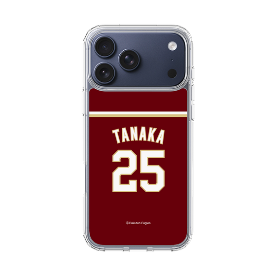 スリムプロテクションケース［ 楽天イーグルス - #25 Tanaka - ビジター ］