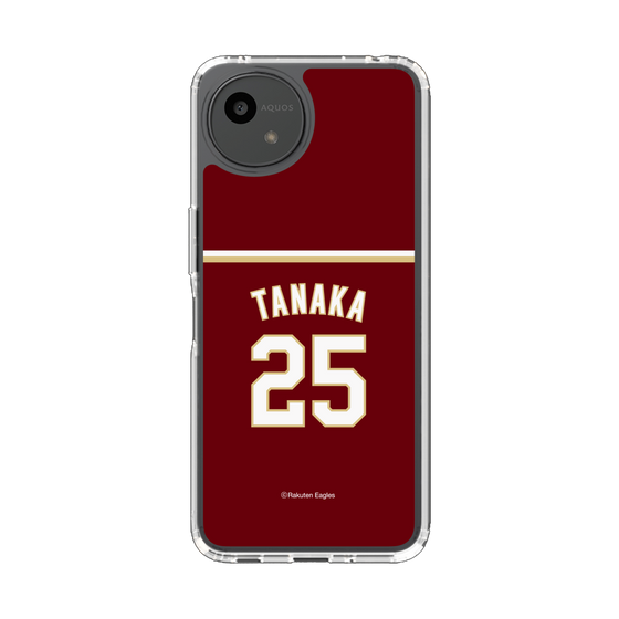 スリムプロテクションケース［ 楽天イーグルス - #25 Tanaka - ビジター ］