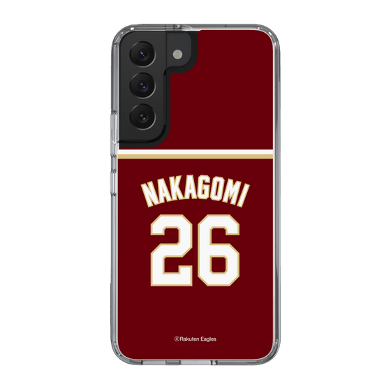 スリムプロテクションケース［ 楽天イーグルス - #26 Nakagomi -ビジター ］