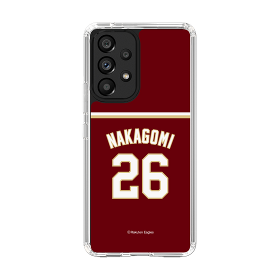 スリムプロテクションケース［ 楽天イーグルス - #26 Nakagomi -ビジター ］