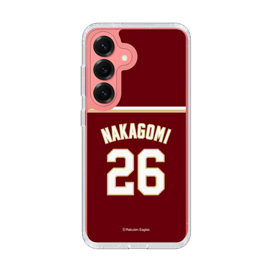 スリムプロテクションケース［ 楽天イーグルス - #26 Nakagomi -ビジター ］