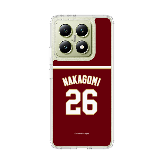 スリムプロテクションケース［ 楽天イーグルス - #26 Nakagomi - ビジター ］