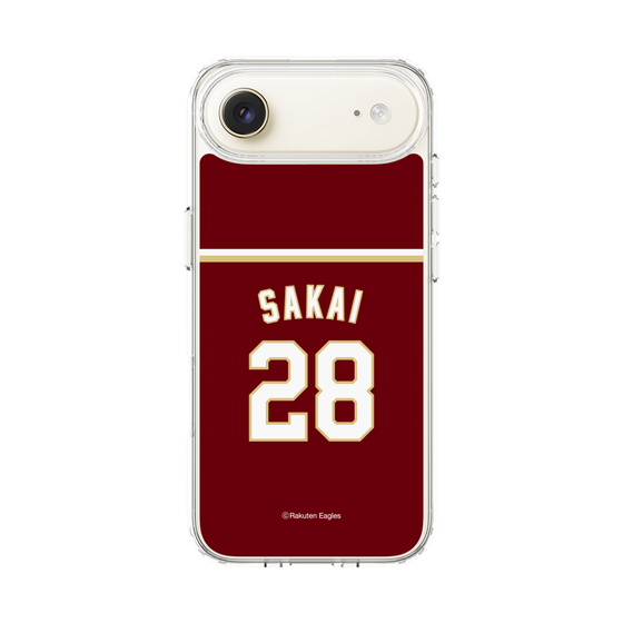スリムプロテクションケース［ 楽天イーグルス - #28 Sakai - ビジター ］
