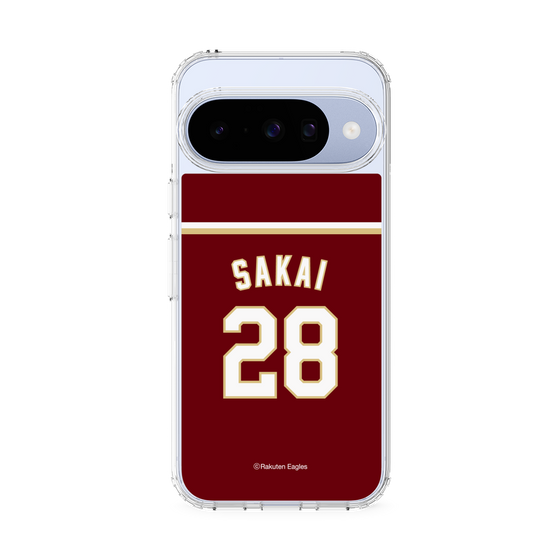 スリムプロテクションケース［ 楽天イーグルス - #28 Sakai - ビジター ］