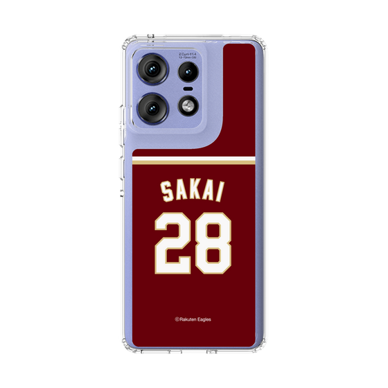 スリムプロテクションケース［ 楽天イーグルス - #28 Sakai - ビジター ］