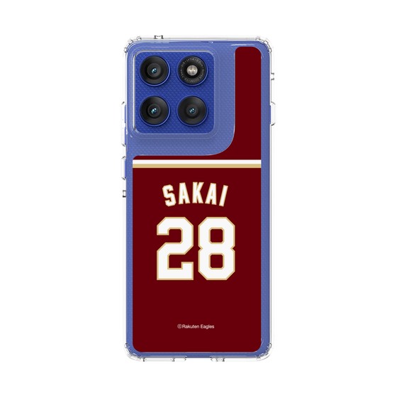 スリムプロテクションケース［ 楽天イーグルス - #28 Sakai - ビジター ］