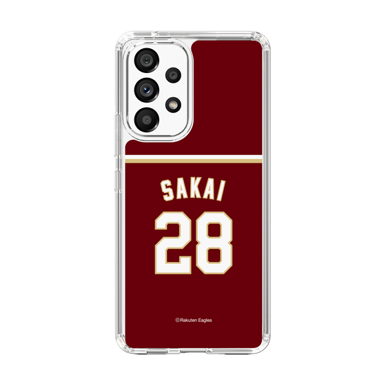 スリムプロテクションケース［ 楽天イーグルス - #28 Sakai -ビジター ］