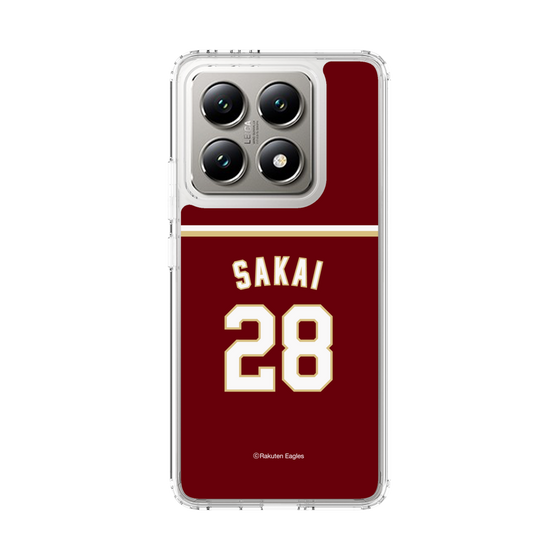 スリムプロテクションケース［ 楽天イーグルス - #28 Sakai - ビジター ］