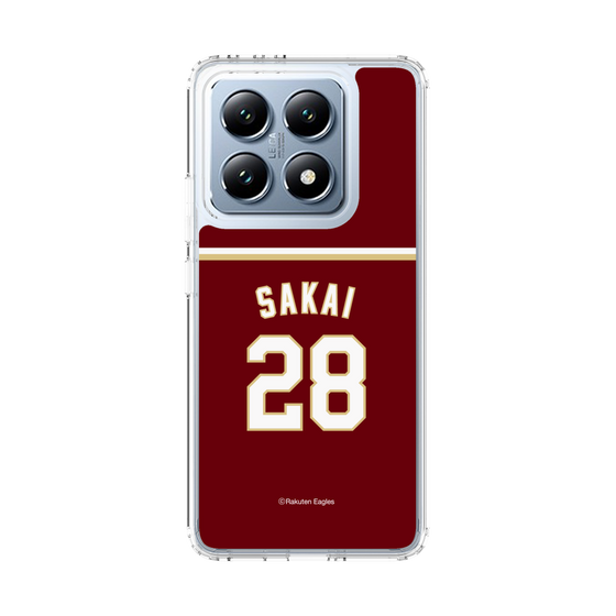 スリムプロテクションケース［ 楽天イーグルス - #28 Sakai - ビジター ］