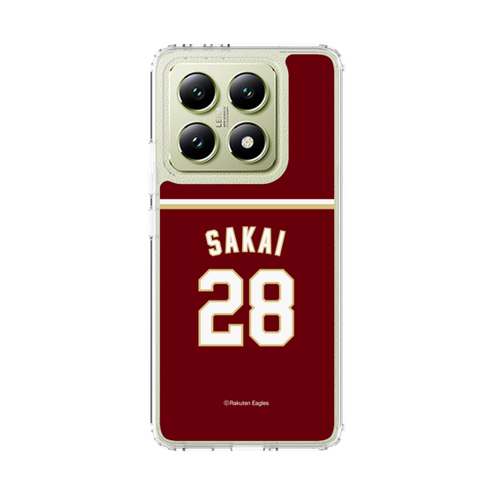 スリムプロテクションケース［ 楽天イーグルス - #28 Sakai - ビジター ］