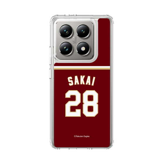 スリムプロテクションケース［ 楽天イーグルス - #28 Sakai - ビジター ］