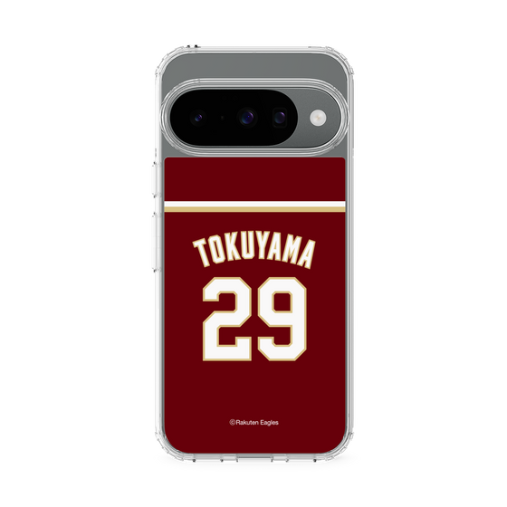 スリムプロテクションケース［ 楽天イーグルス - #29 Tokuyama - ビジター ］