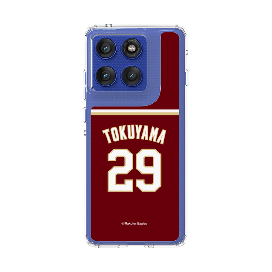 スリムプロテクションケース［ 楽天イーグルス - #29 Tokuyama - ビジター ］