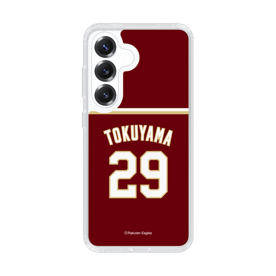 スリムプロテクションケース［ 楽天イーグルス - #29 Tokuyama -ビジター ］