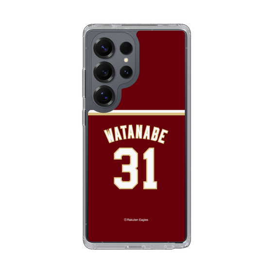スリムプロテクションケース［ 楽天イーグルス - #31 Watanabe -ビジター ］