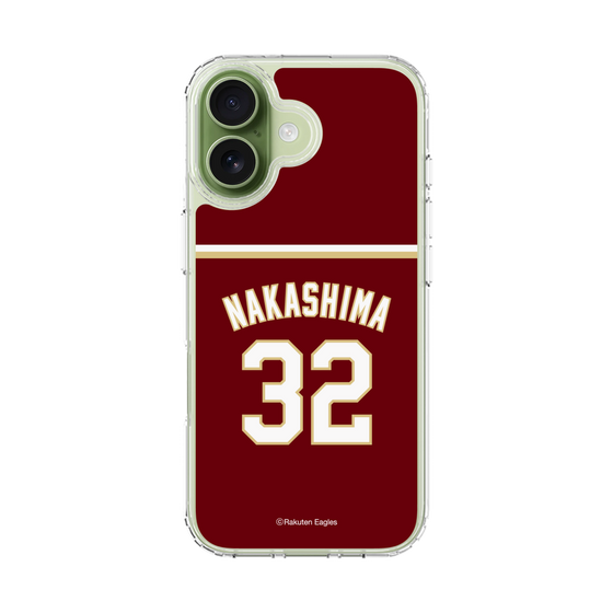 スリムプロテクションケース［ 楽天イーグルス - #32 Nakashima - ビジター ］
